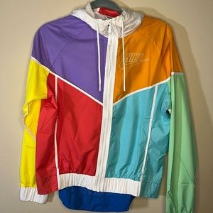 Nike windbreaker color block